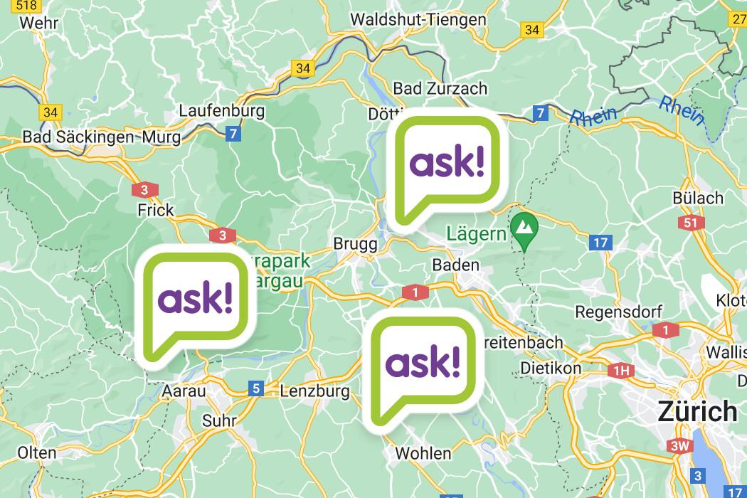 ask! Standorte